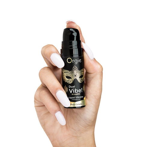 Orgie Dual Vibe Kissable Gel Pina Colada 15 ml